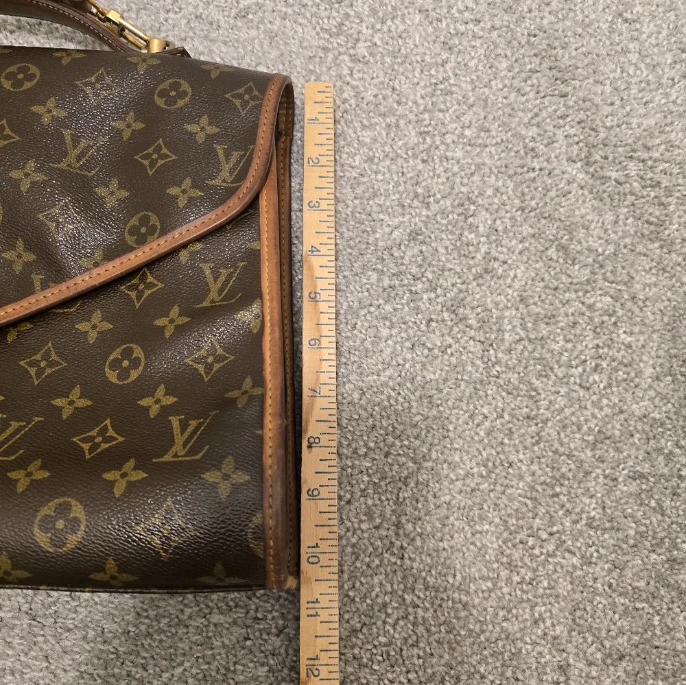 Louis Vuitton Monogram Beverly Briefcase Tote Satchel Shoulder Bag